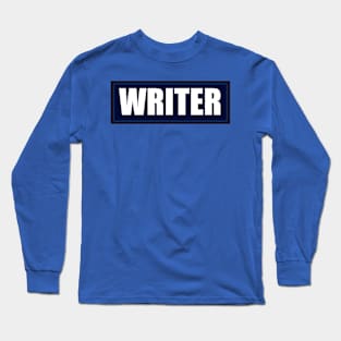 Writer Velcro Patch Long Sleeve T-Shirt